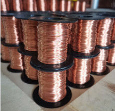 DIN.2.1247 Beryllium Solid Bare Copper Wire 0,4 mm dla złączy sprężynowych