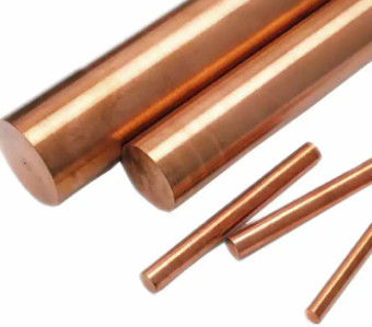 Wysokiej twardości miedziane pręty C10100 C10200 C11000 6mm 8mm 10mm 16mm Solid Copper Rod