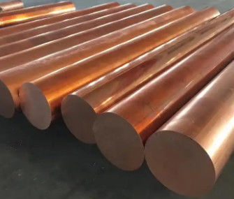 Wysokiej twardości miedziane pręty C10100 C10200 C11000 6mm 8mm 10mm 16mm Solid Copper Rod