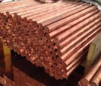 Wypolerowana powierzchnia 99,9% miedzi czerwonej średnica 10-50 mm C11000 stałe pręty miedziane do budowy