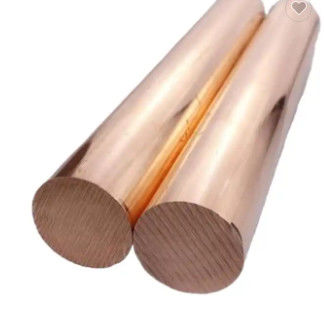 Fabryka hurtowa 6mm 8mm 10mm średnica Solid Copper Pipe Polerowana powierzchnia Prosta miedziana rurka