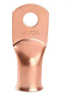 Ciężki elektryczny łącznik miedziany Wire Ring Lugs Terminals Battery Cable Ends 0 GA