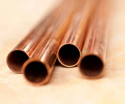 Eksport gorąco sprzedawany Solid Copper Pipe C10200,T2,C1100 Miedziana rurociąg prosty stosowany do klimatyzacji
